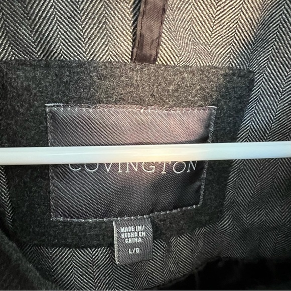 Covington Wool Peacoat Dark Gray - Picture 12 of 15